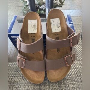 Birkenstock Chocolate Double-Strap Sandals